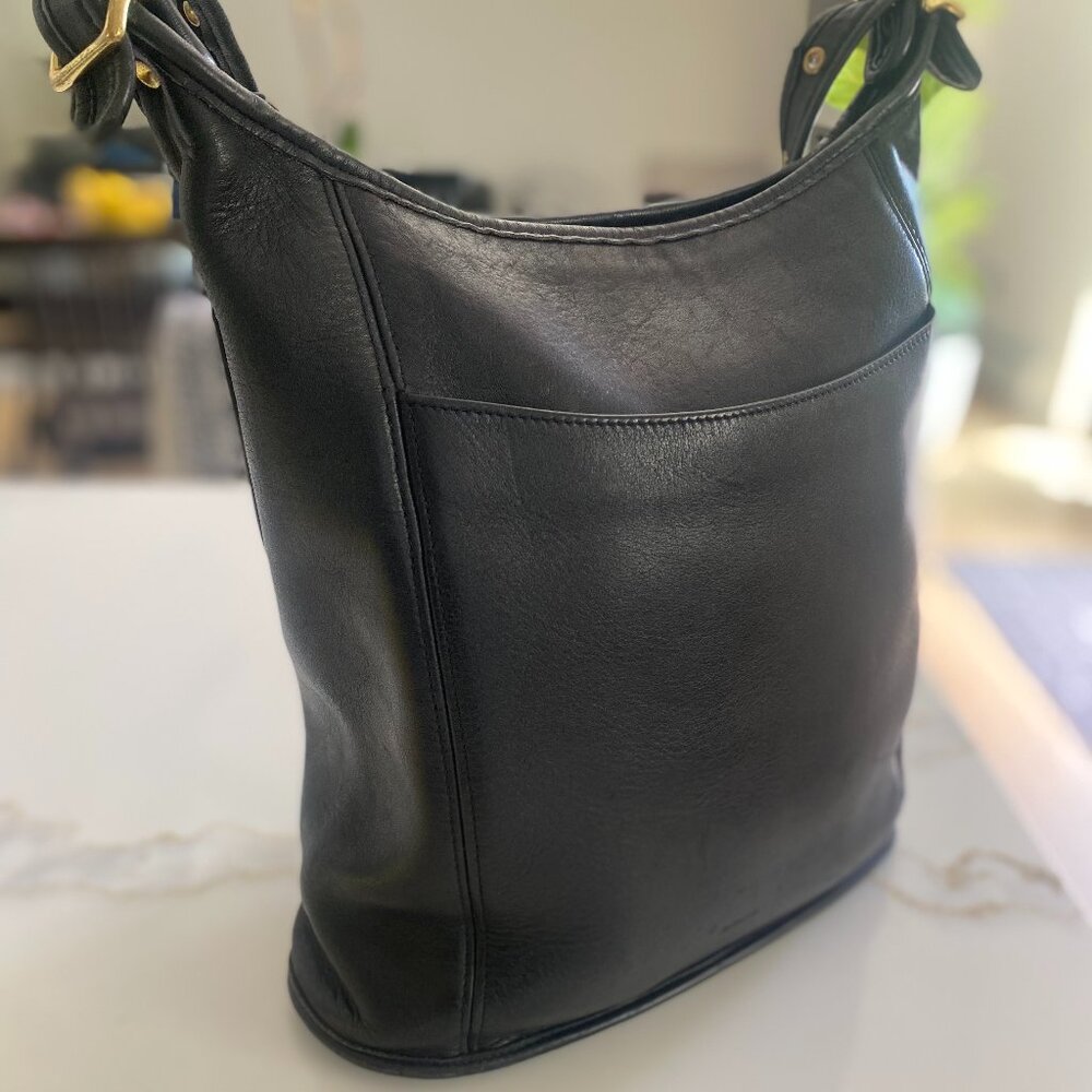 Vintage 90s Legacy Slim Duffle Sack Bucket Bag